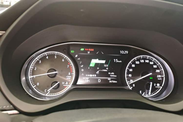 Used Toyota Harrier 2023 2.0L CVT Two-Wheel Drive Entry Version Instrument Cluster