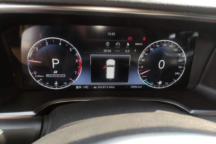 Used BAIC Off-Road BJ40 2021 2.3T Automatic Four-Wheel Drive Blade Hero Edition Supreme Version Instrument Cluster