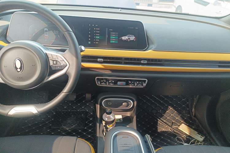 Used ORA Good Cat GT 2023 Mulan Edition 401km Prestige Version Audio And AC Panel