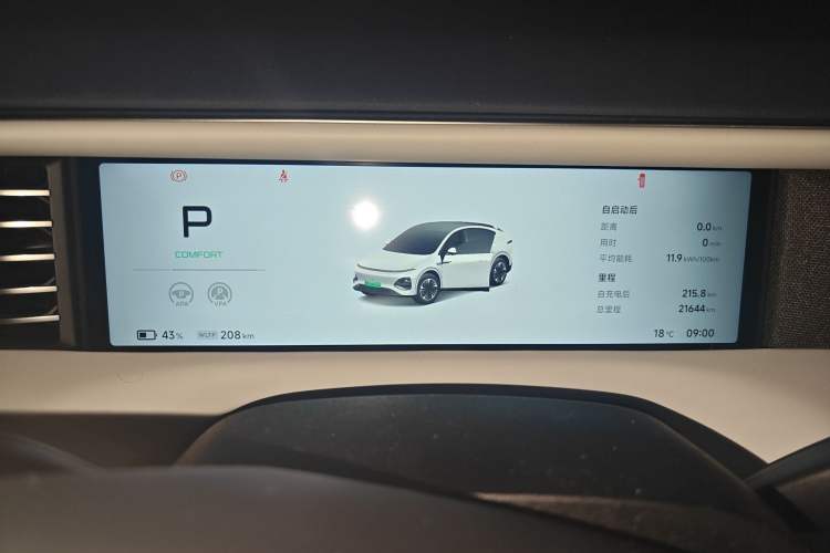 Used XPeng G6 2023 580 Long-Range Pro Instrument Cluster