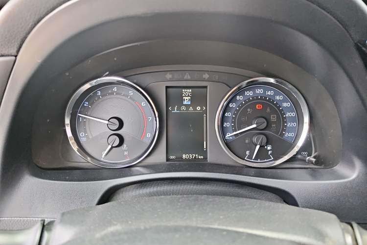 Used Toyota Levin 2018 185T CVT Luxury Edition China V Standard Instrument Cluster