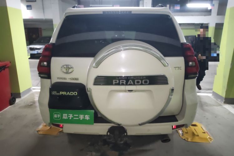 Used Toyota Prado 2018 3.5L Automatic TX-L NAVI with Rear-Mounted Spare Tire Rear