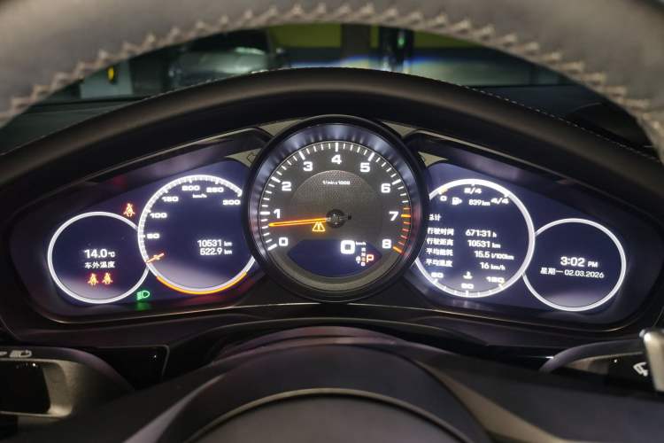 Used Porsche Panamera 2023-Year Restyled Panamera Executive Extended Platinum Edition 2.9T Instrument Cluster