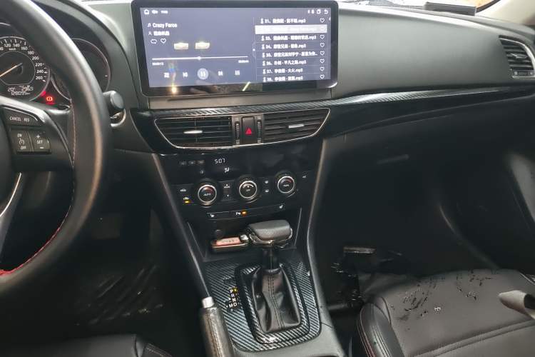 Used Mazda Atenza 2014 2.5L Sky Blue Supreme Edition Audio And AC Panel