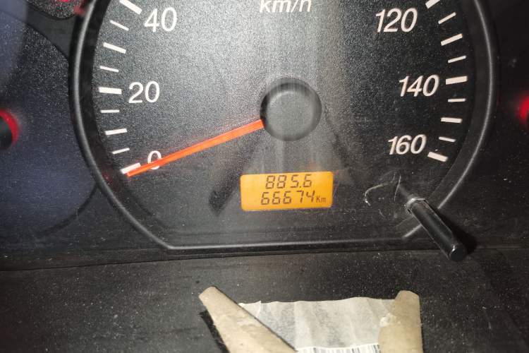 Used CHANGAN KUAYUE V3 2017 1.2L Passenger Vehicle DK12-10 Odometer Close Up