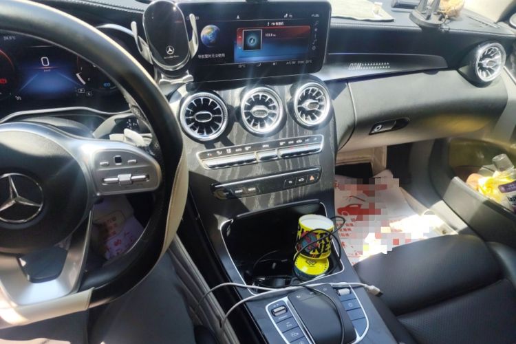 Used Mercedes-Benz C-Class 2020 Restyled C 260 L Sport Edition Audio And AC Panel