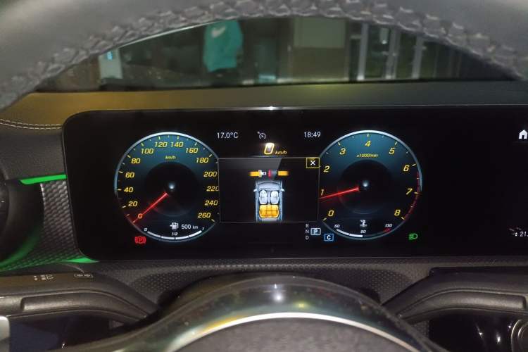 Used Mercedes-Benz A-Class 2022 Restyled A 200 L Sport Sedan Fashion Version Instrument Cluster