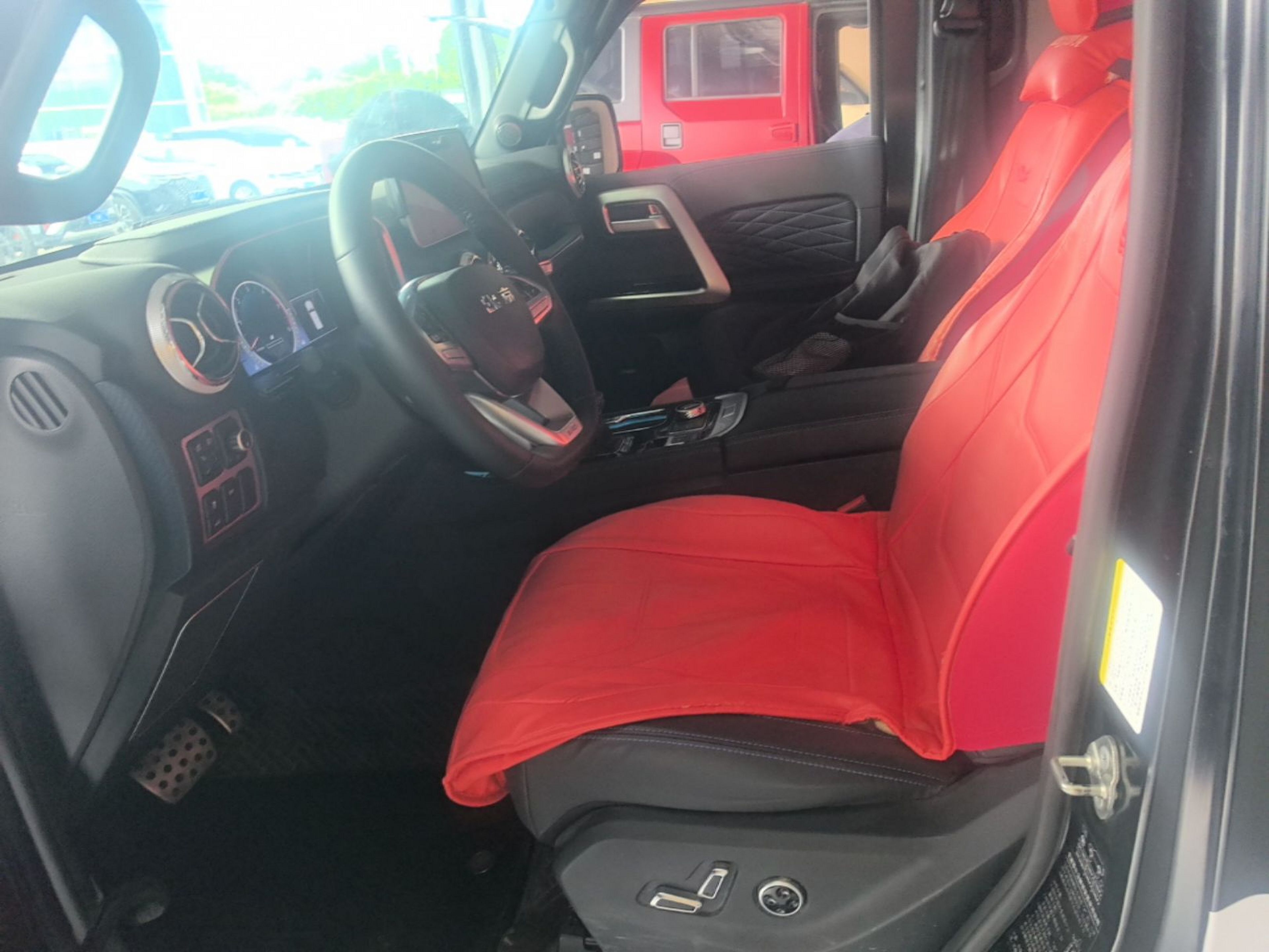 Avant de la voiture