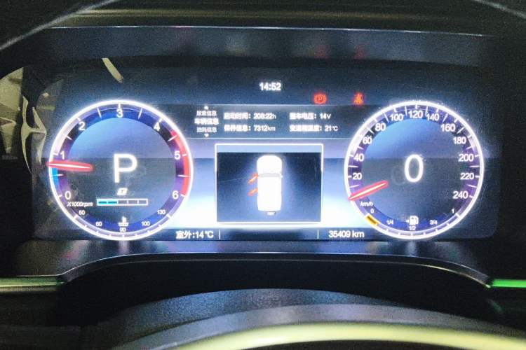 Used BAIC Off-Road BJ40 2024 2.0D Blade Hero Glory Edition Instrument Cluster