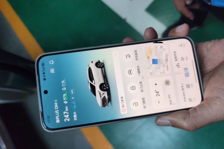 Used BYD Song PLUS New Energy 2021 DM-i 110KM Flagship PLUS Vehicle Key