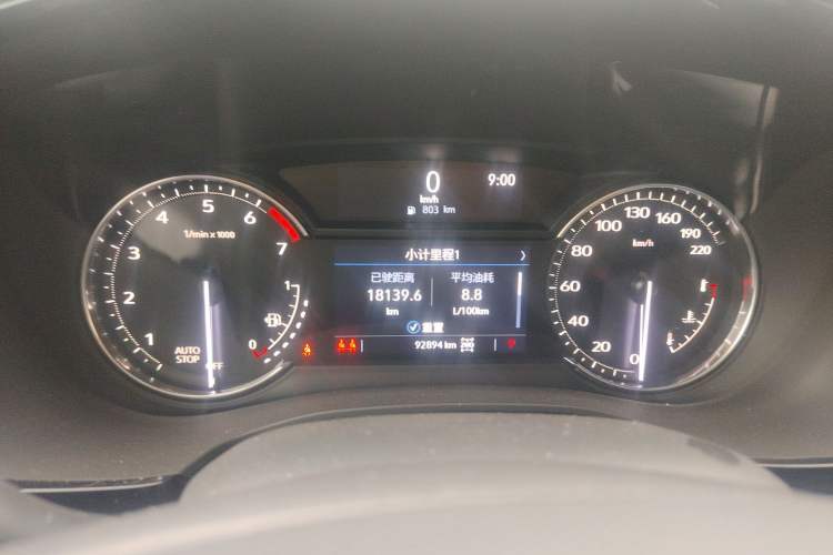 Used Cadillac XT6 2022 2.0T Six-Seater Four-Wheel-Drive Luxury Standard Edition Instrument Cluster