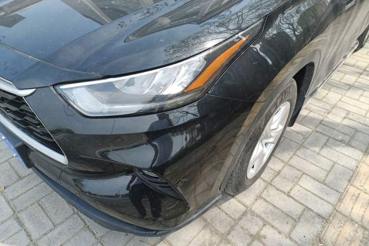 Used Toyota Highlander 2022 Dual-Engine 2.5L Two-Wheel Drive Elite Edition 5 Seats Left Front Headlight