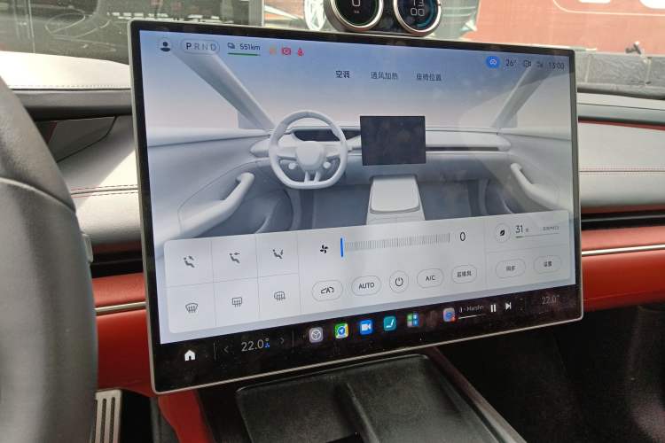 Used Xiaomi Auto SU7 2024 Four-Wheel Drive Ultra-Long Range Advanced Intelligent Driving Max Edition Audio And AC Panel