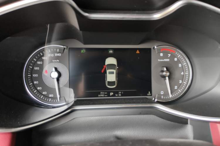 Used MG 6 2017 20T Automatic Trophy Prestige Internet Edition China V Standard Instrument Cluster