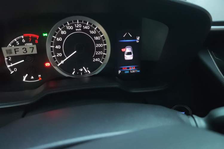 Used Toyota Corolla 2021 1.2T S-CVT Elite PLUS Edition Odometer Close Up