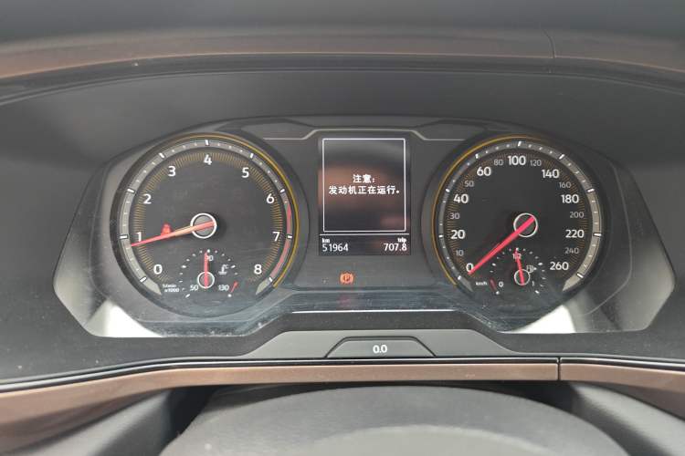 Used Volkswagen Tharu 2020 280TSI Two-Wheel Drive Luxury Edition China VI Standard Instrument Cluster