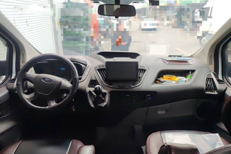 Used Ford Transit 2020 2.0T Diesel Multi-Function Commercial Vehicle Mid-Chassis Low-Roof Design with Dual Rear Doors Emission Standard China V
