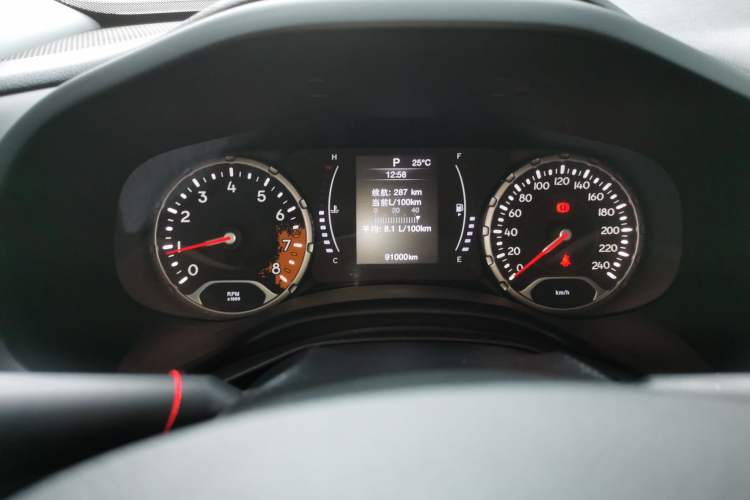 Used Jeep Renegade 2017 180T Automatic Kinetic Edition+ Instrument Cluster