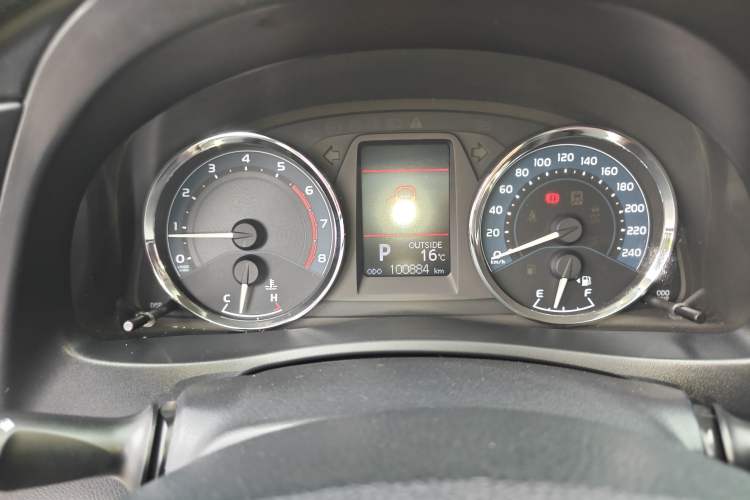 Used Toyota Corolla 2017 Revised Version 1.2T S-CVT GL-i Instrument Cluster