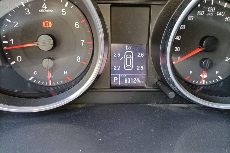 Used Haval H6 2017 Red-Label Sport Edition 1.5T Automatic Two-Wheel Drive Luxury Model Odometer Close Up