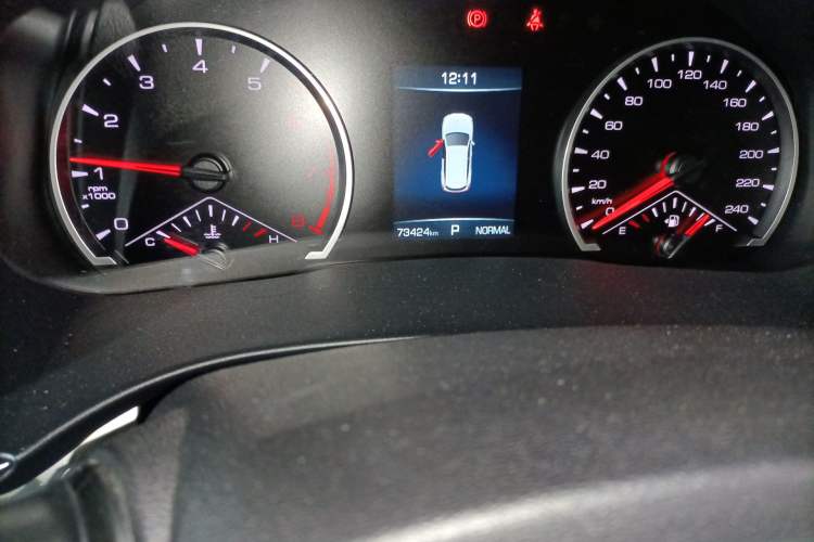 Used Haval H6 2021 National Trend Edition 1.5T Automatic Urban Version Odometer Close Up