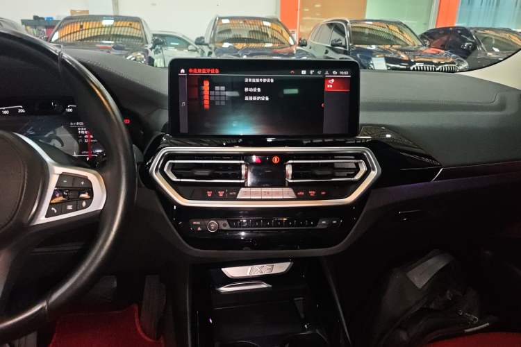 Used BMW iX3 2022 Leading Model Audio And AC Panel