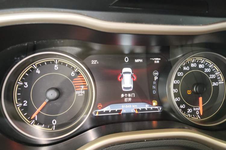 Used Jeep Cherokee 2017 2.0L Superior Edition Instrument Cluster