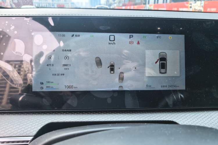 Used BYD Song Pro New Energy 2025 Second-Generation Intelligent Driving Version DM-i 115KM Superior Trim Instrument Cluster