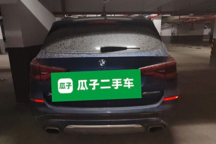 Used BMW X3 2018 xDrive25i Luxury Package China VI Emission Standard Rear