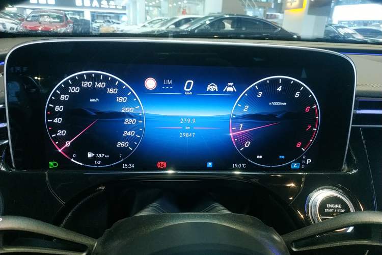 Used Mercedes-Benz E-Class 2024 E 300 L Luxury Model Instrument Cluster