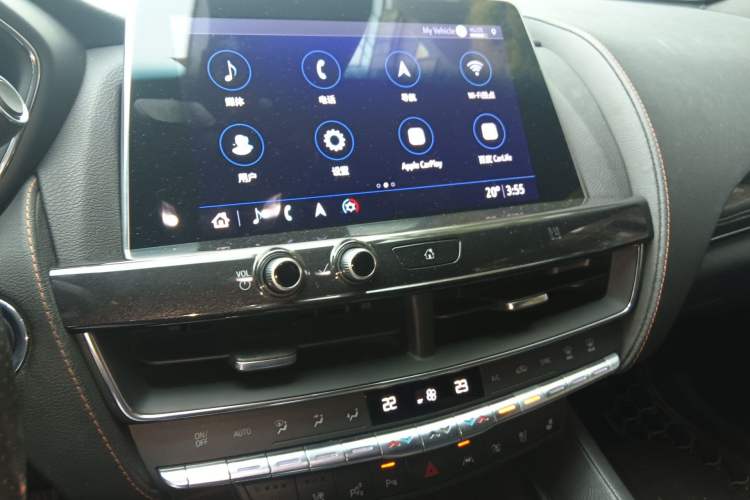 Used Cadillac CT5 2020 28T Platinum Sport Edition Audio And AC Panel