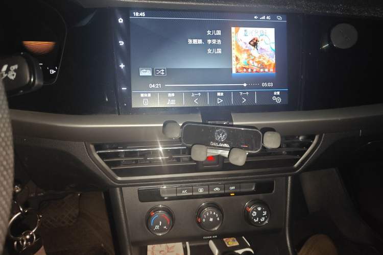 Used Volkswagen Lavida 2019 1.5L Automatic Comfort Edition China VI Standard Audio And AC Panel