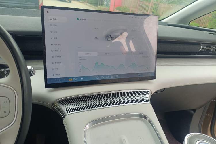 Used XPeng X9 2024 702 Ultra-Long Range Max Audio And AC Panel