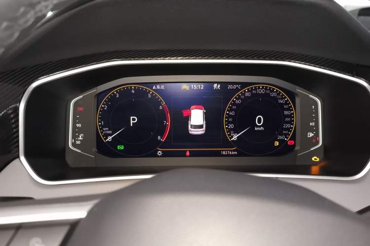 Used Volkswagen Tayron 2023 280TSI Two-Wheel-Drive Luxury Plus Advanced Version Instrument Cluster