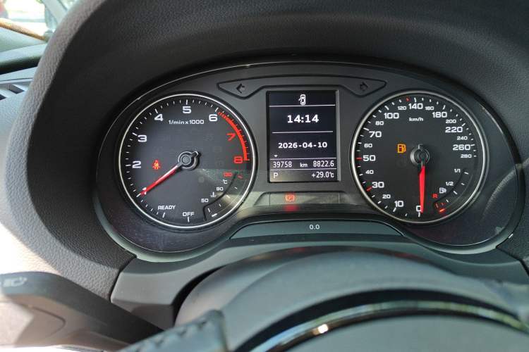 Used Audi A3 2018 30th Anniversary Edition Sportback 35 TFSI Ambition Model Odometer Close Up