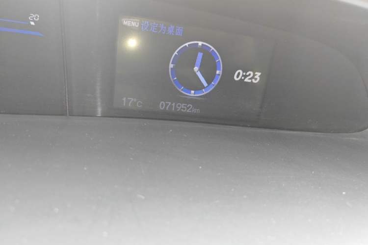 Used Honda Civic 2012 1.8L automatic luxury edition Odometer Close Up