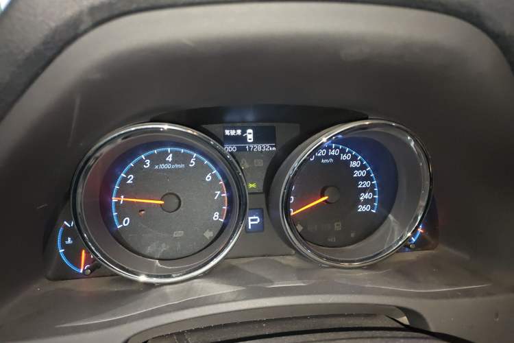 Used Toyota Reiz 2010 2.5S Fengdu Jinghua Edition Odometer Close Up
