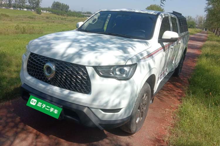 Used Great Wall Poer 2021 2.0T Commercial Version Automatic Diesel 4x4 Elite Long-Box GW4D20M