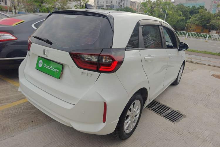 Used Honda Fit 2021 1.5L CVT Trend Edition Rear Right 45 Deg