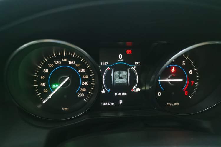 Used Jaguar XF 2016 XF 2.0T Two-Wheel-Drive R-Sport Sport Edition Instrument Cluster