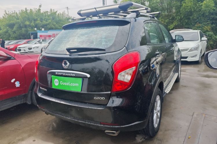 Used SsangYong Korando 2014 2.0L Gasoline Two-Wheel Drive Automatic Elite Navigation Edition Rear Right 45 Deg