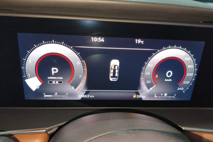 Used Nissan Pathfinder 2024 380 VC-TURBO Four-Wheel Drive Intelligent Driving Version 6 Seats Instrument Cluster