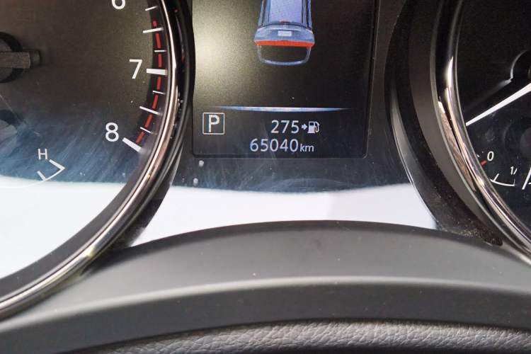 Used Nissan X-Trail 2022 2.0L Two-Wheel Drive Smart Connect & Comfort Edition Odometer Close Up