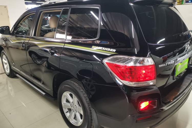 Used Toyota Highlander 2012 2.7L 2WD 5-Seater Elite Edition Rear Left 45 Deg