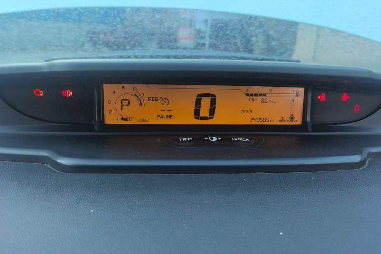 Used Citroen C-Quatre 2016 Classic Sedan 1.6L Automatic Prestige Model Instrument Cluster