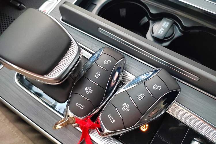 Used Hongqi HS5 2025 2.0T Two-Wheel Drive 600 000-Vehicle Commemorative Edition Vehicle Key