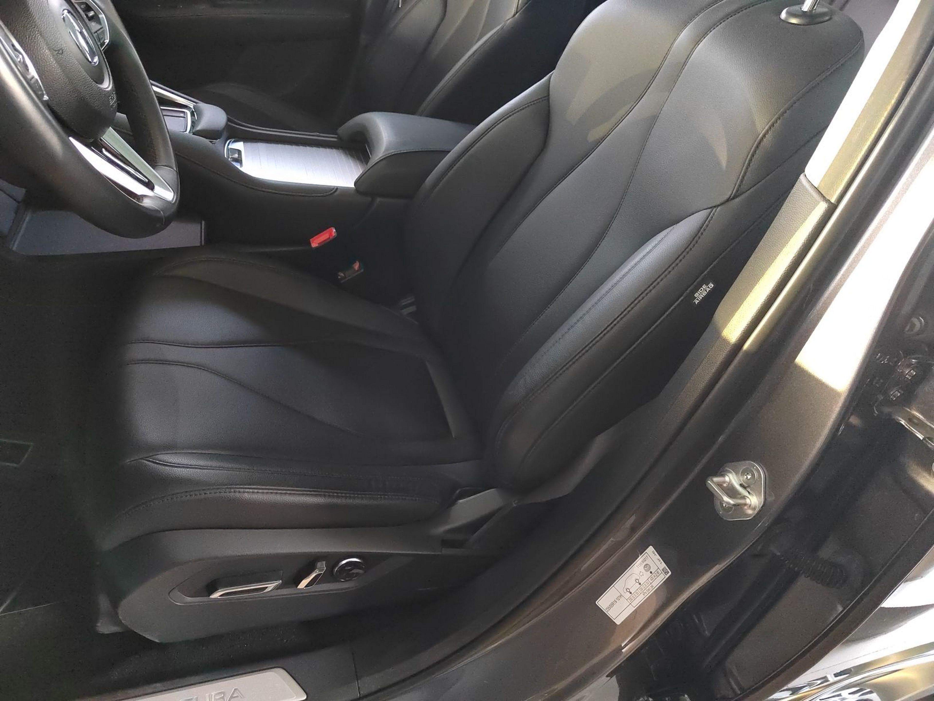 Avant de la voiture