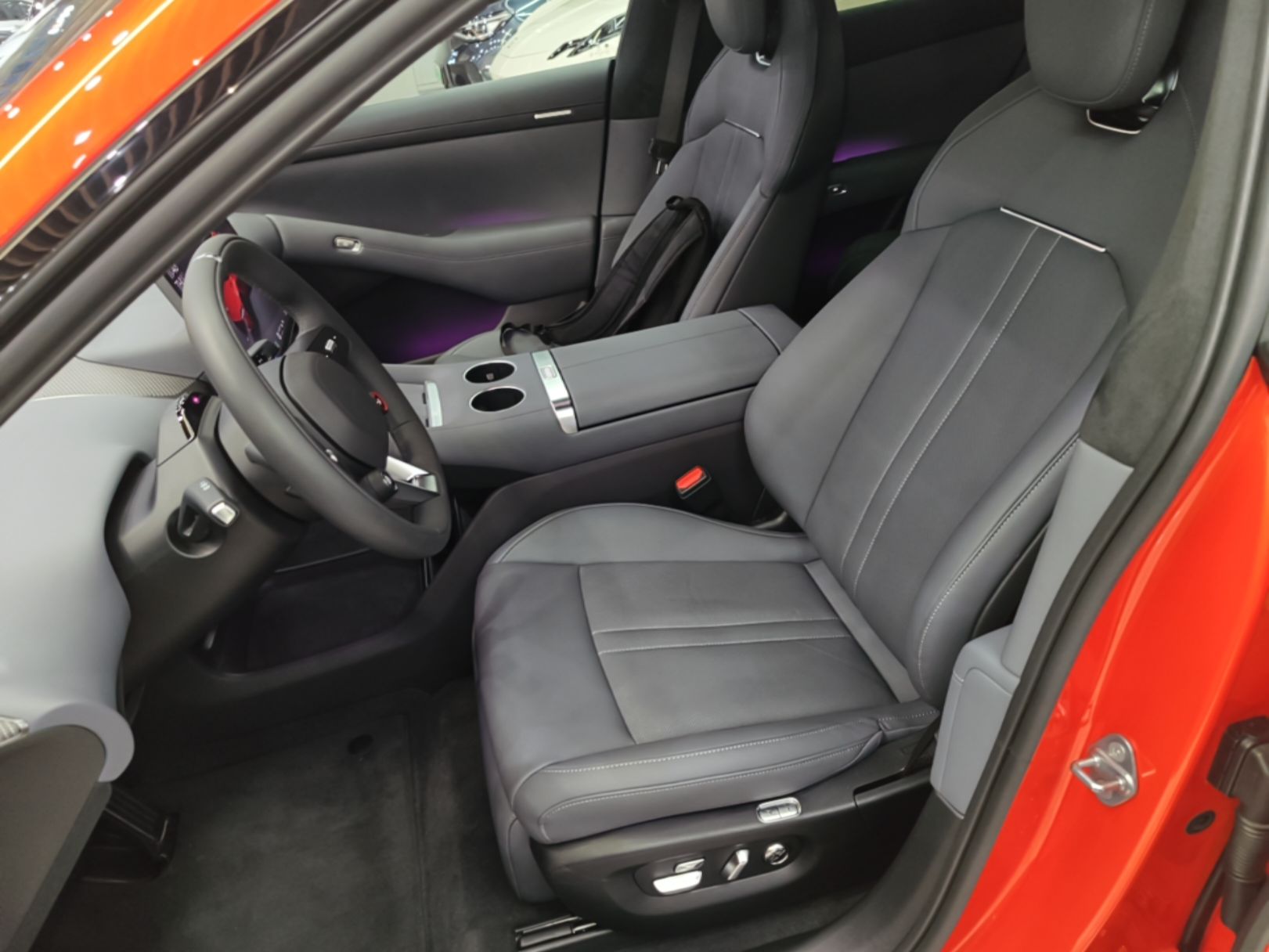 Avant de la voiture