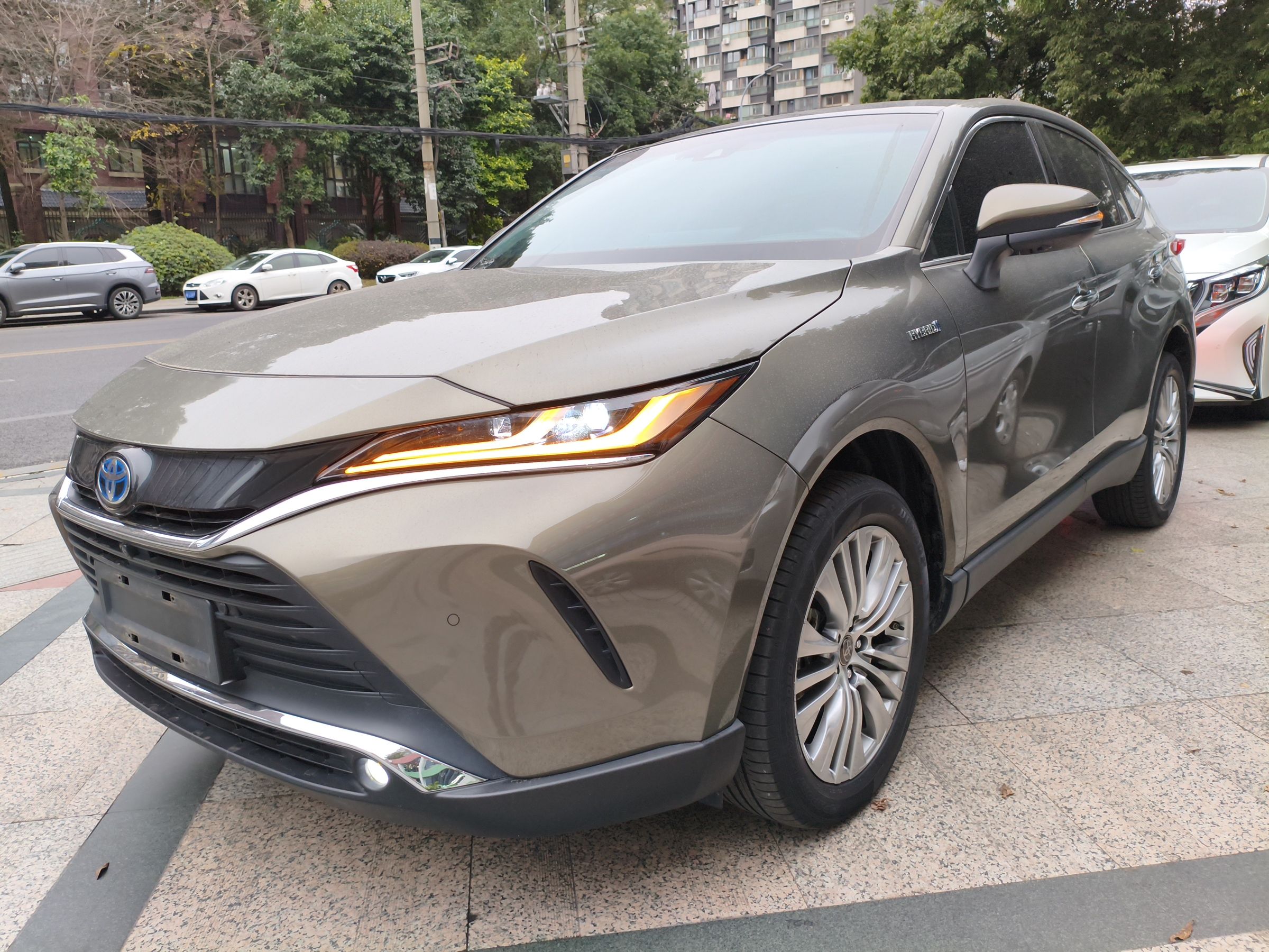 تحت مقدمة السيارة