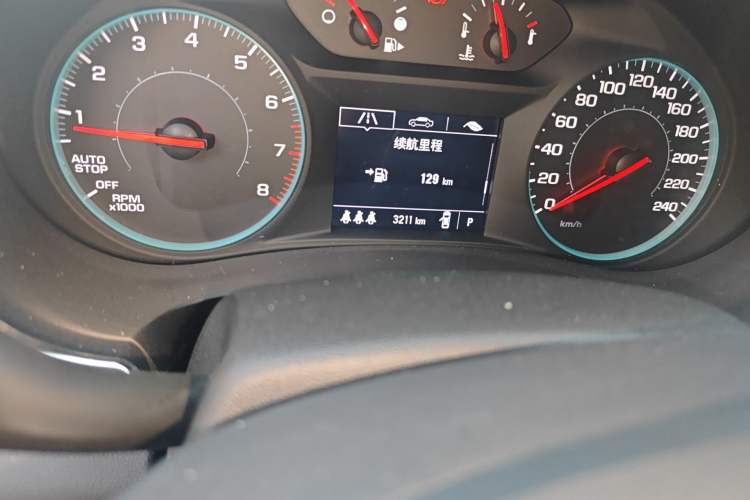 Used Chevrolet Malibu XL 2023 1.5T Sharp Edition Odometer Close Up